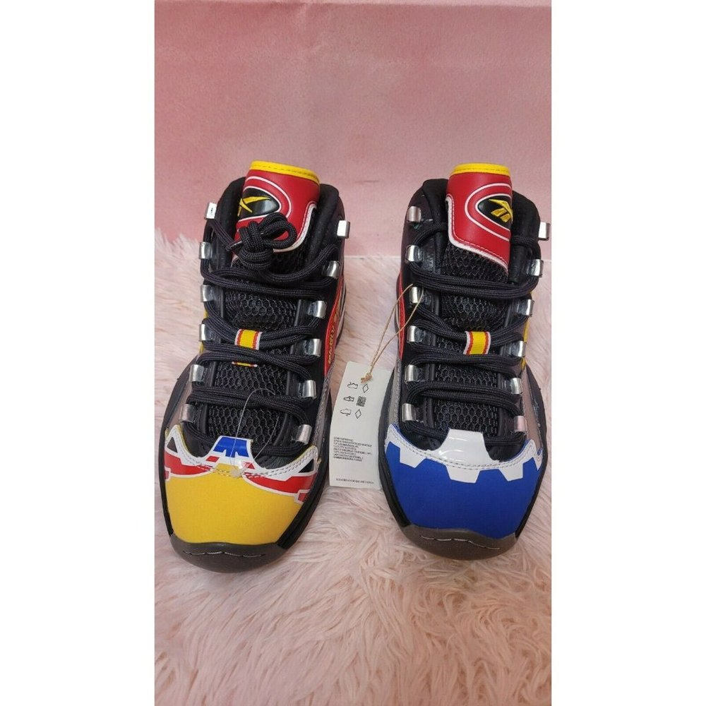 Reebok Question Mid x Power Rangers Megazord Shoes  Men's Size 8.5NEW w/out box